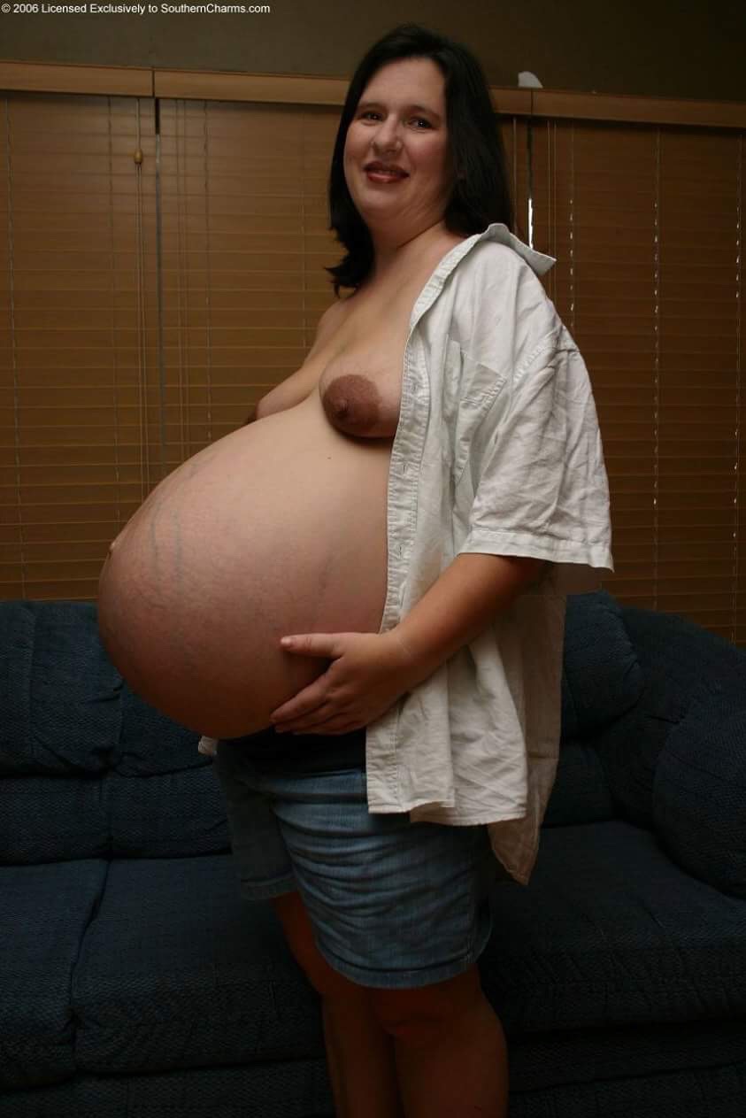 Huge Pregnant Belly Twins Pussy