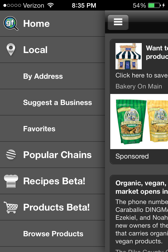 Eat Without Gluten GlutenFree Apps?