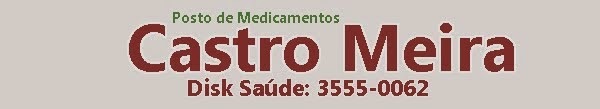Visite a Drogaria Castro Meira em Pedra Grande/RN