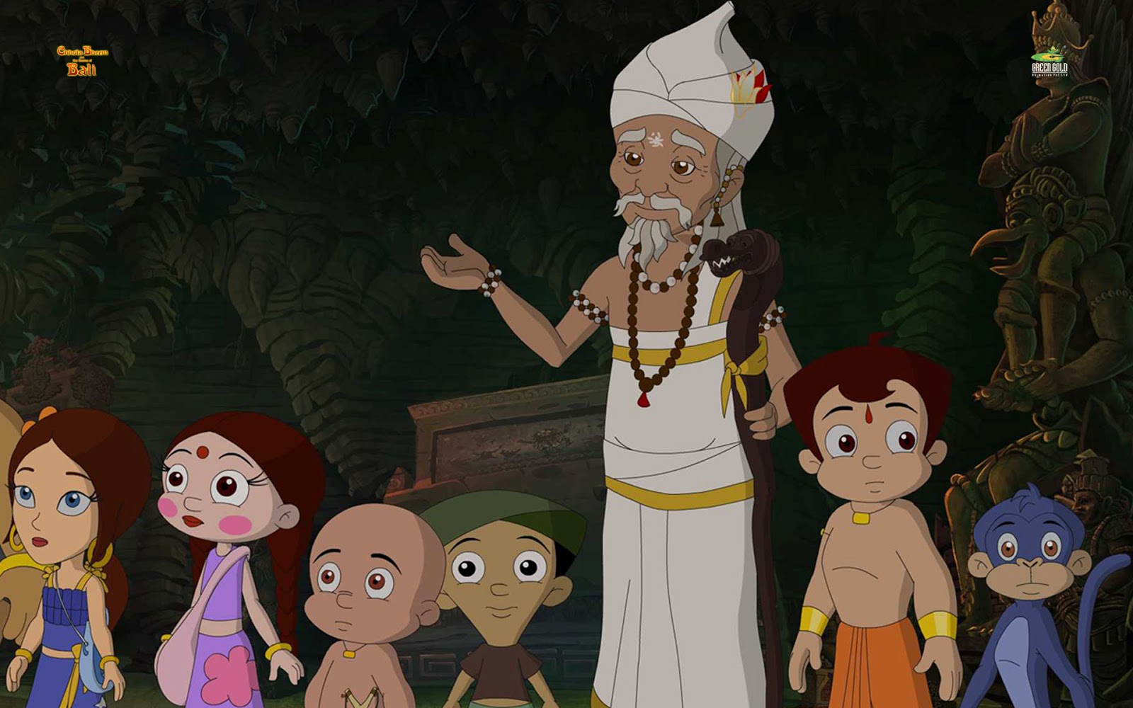 Chhota Bheem And The Throne Of Bali Exclusive HD Wallpapers.