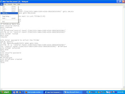 lock folder 2