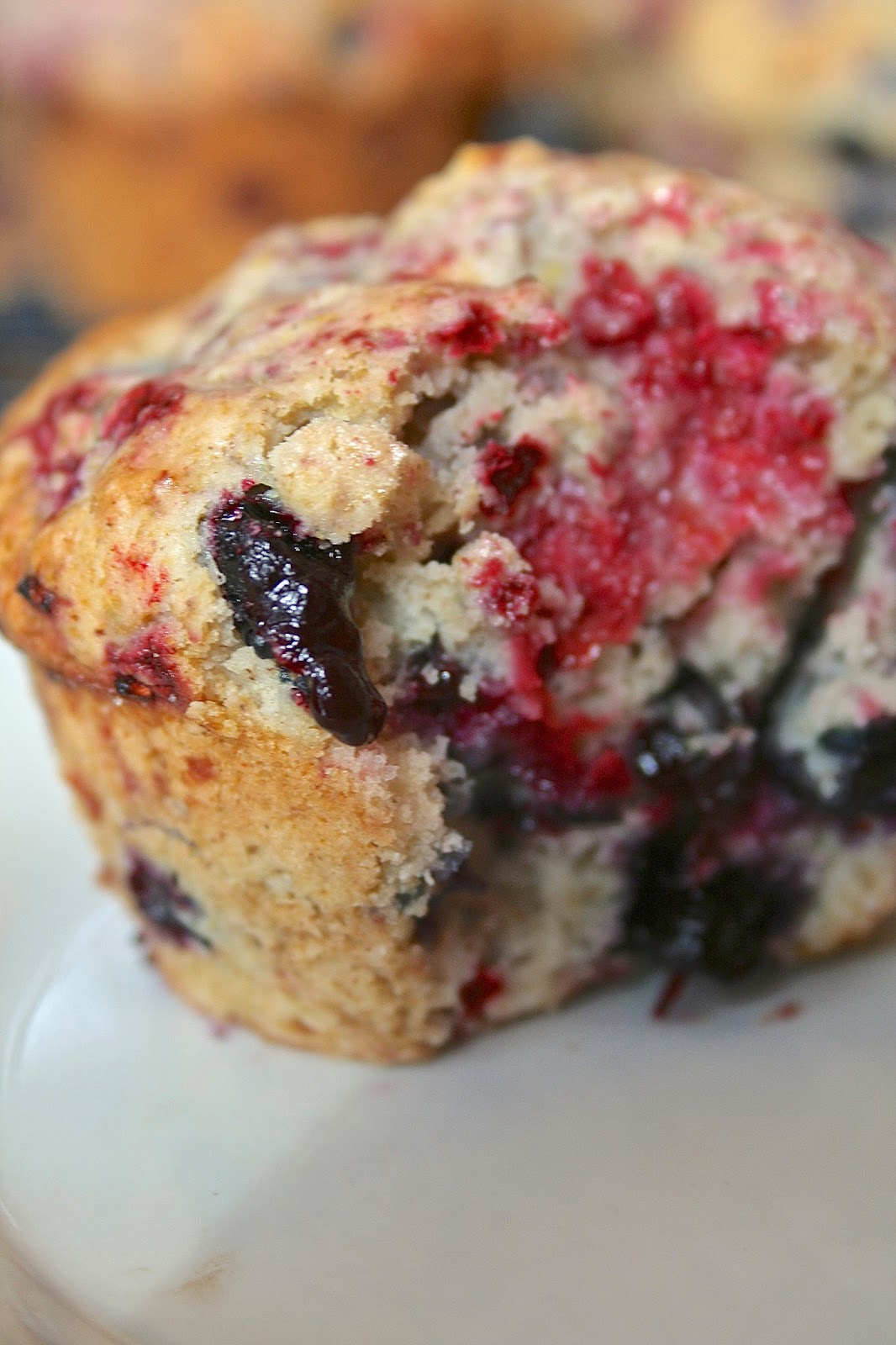 Oregon Transplant BakeryStyle Mixed Berry Muffins