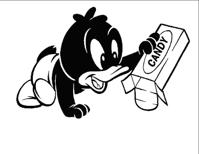 Baby Daffy Duck Coloring Pages