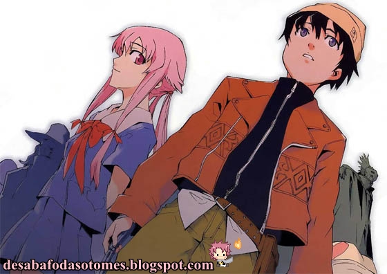 Com qual dos dois personagens principais você se parece do anime Mirai Nikki  ?