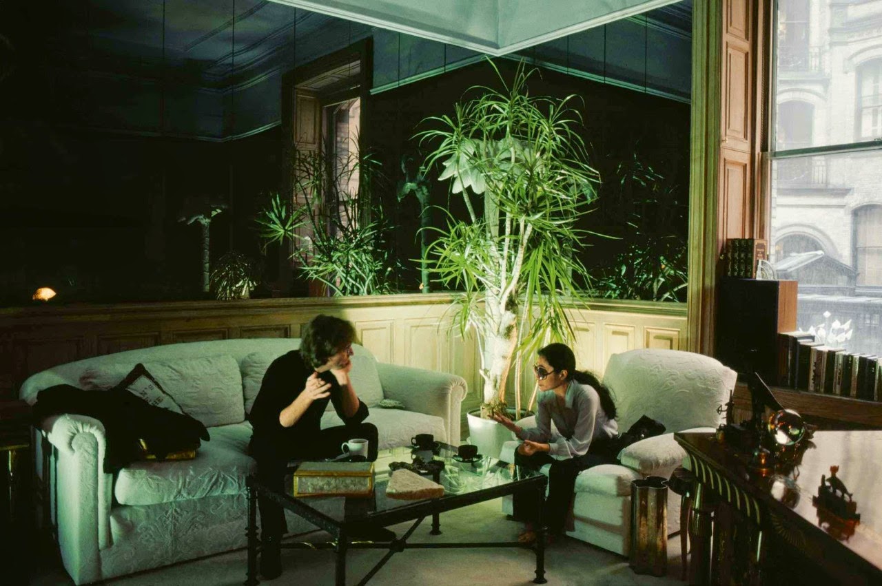 Unseen photos of John Lennon and Yoko Ono just three months before