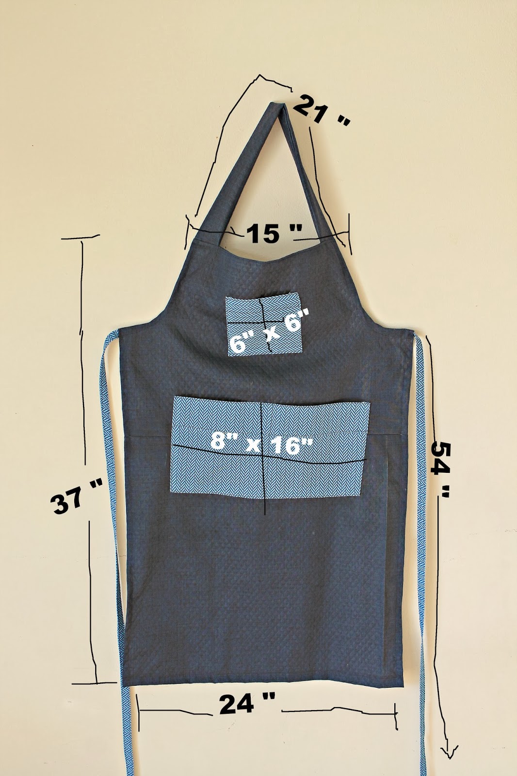 Freshly Completed A Man's Manly Apron.