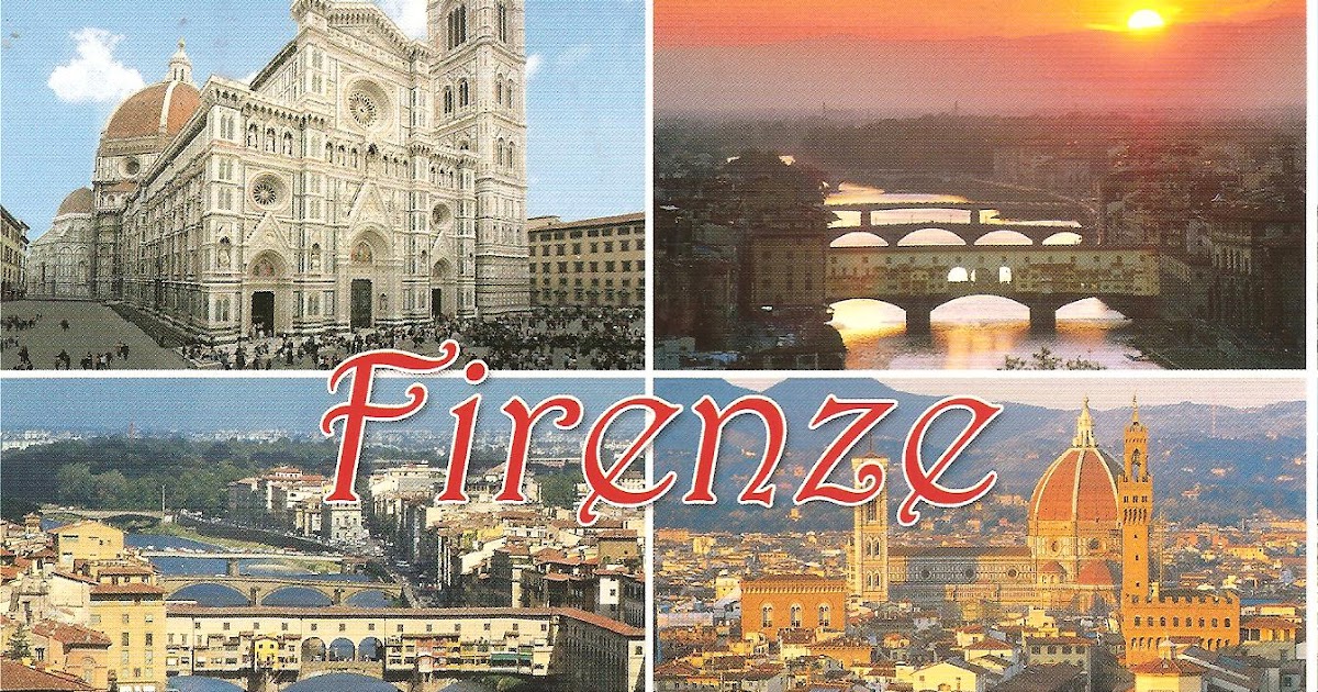MY POSTCARDPAGE ITALY FlorenceUNESCO