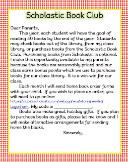 reading goals teach123 scholastic parent letter