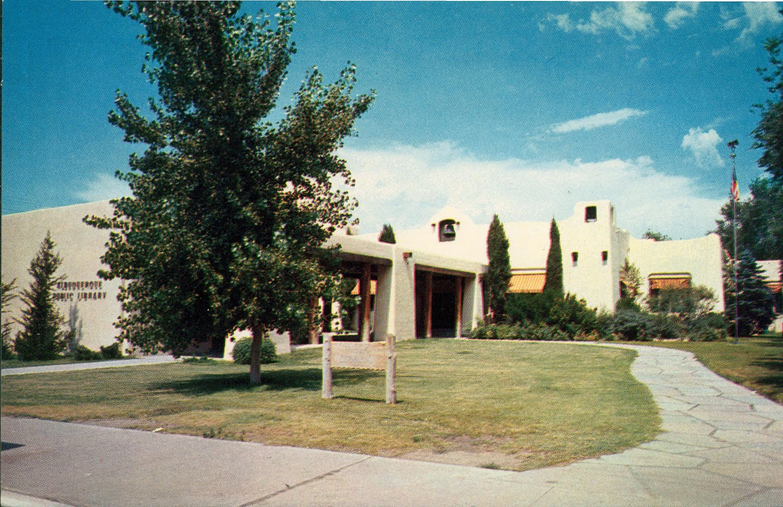 Library Postcards Public Library, Albuquerque, New Mexico