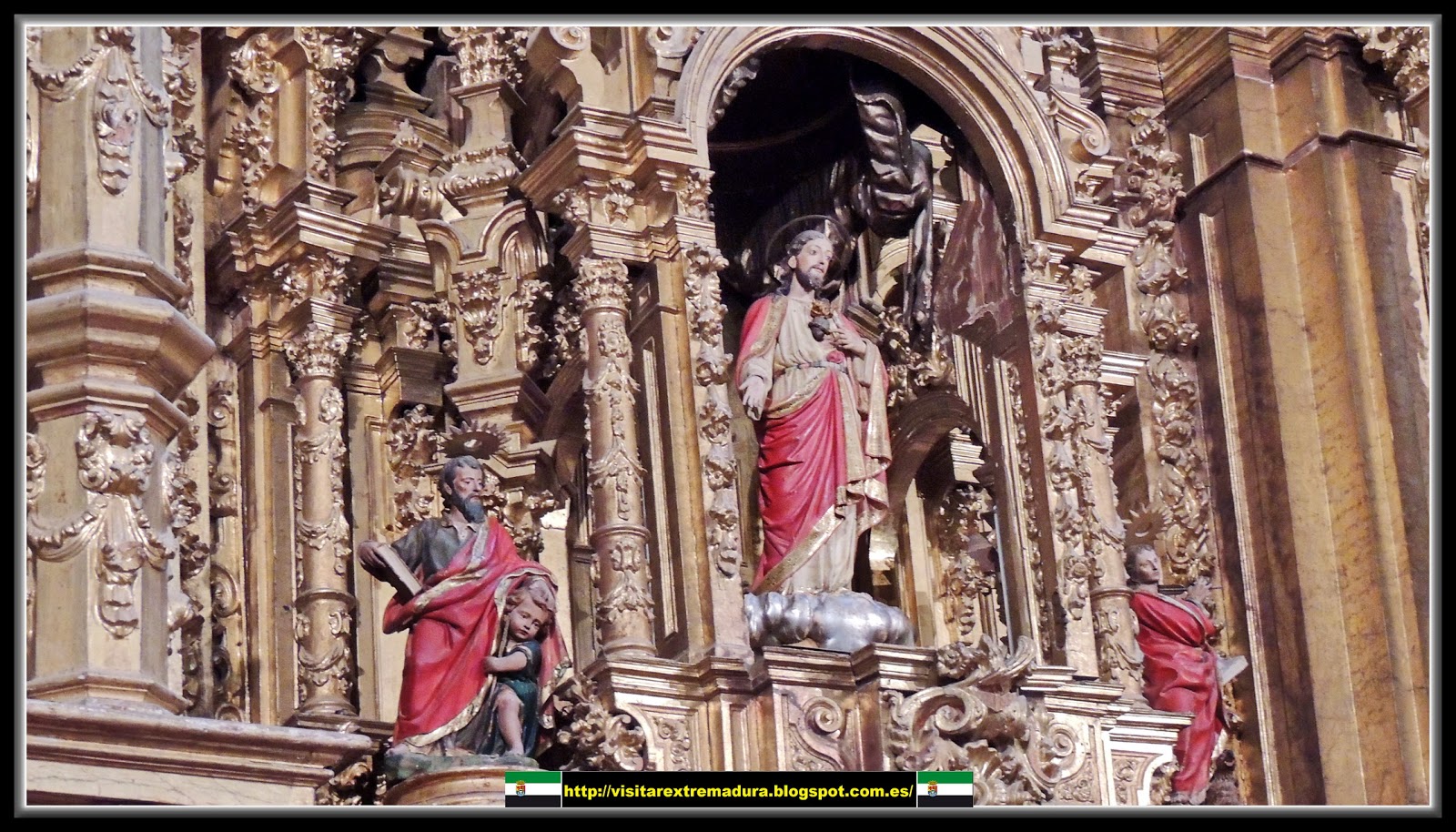 Coria. Catedral. Capilla Mayor. Manifestador del Santísimo Sacramento.