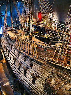 photo of Vasa, the legendary 17th century Swedish warship