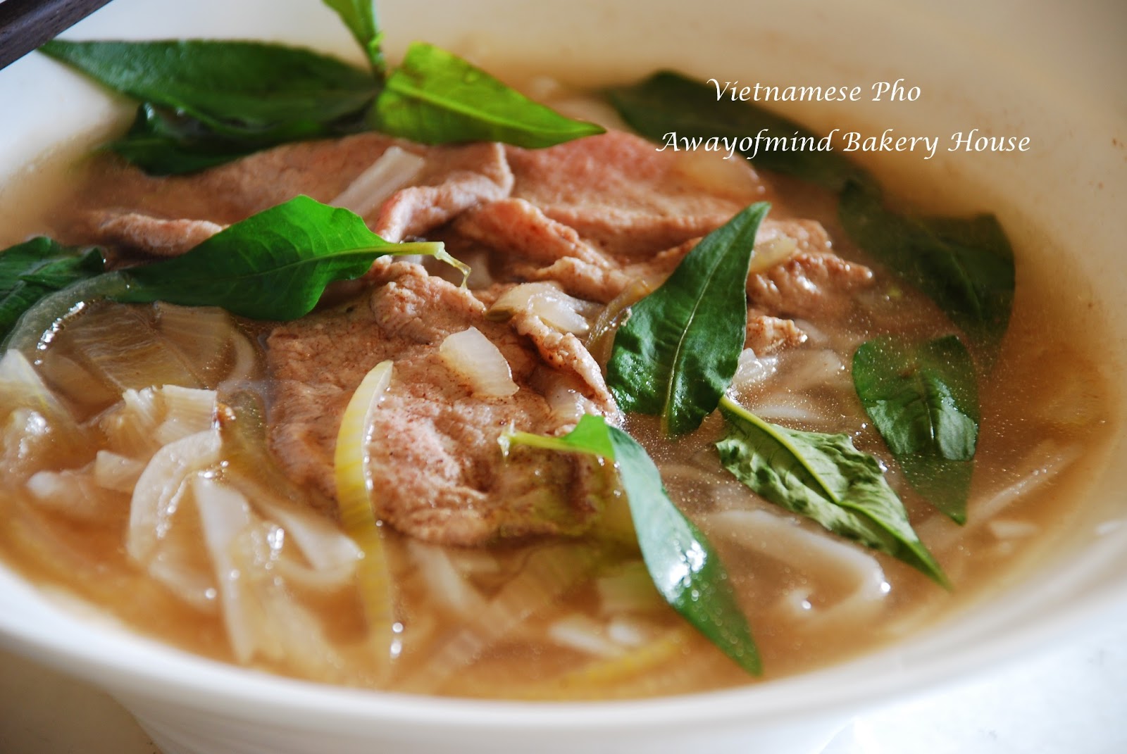 Awayofmind Bakery House Vietnamese Pho (Beef Rice Noodles)