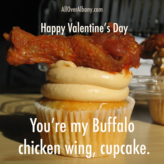 Chicken Wing Cupcake Chicken Wing Cupcake