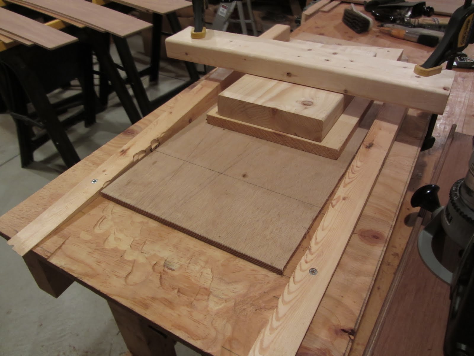 Canoe Yawl... Someday Scarfing Jig