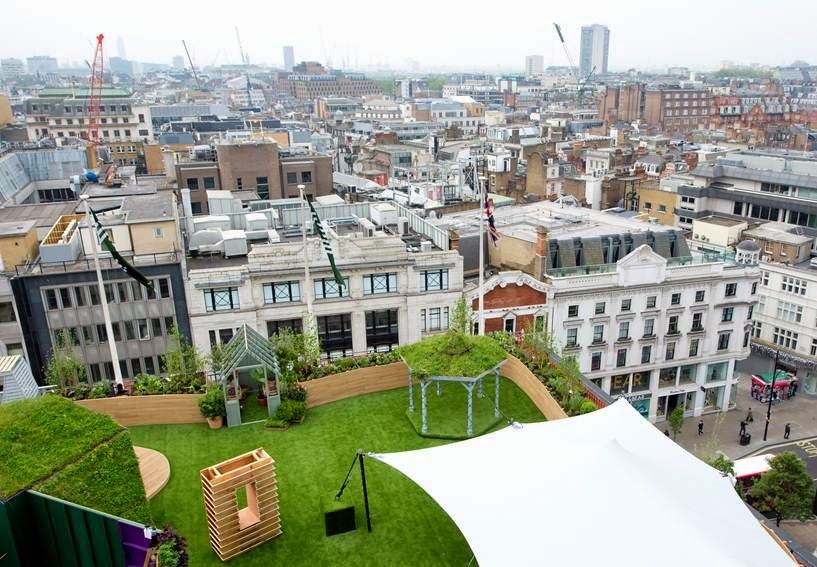 London Popups Picturehouse's Popup Cinema at John Lewis' Roof Garden