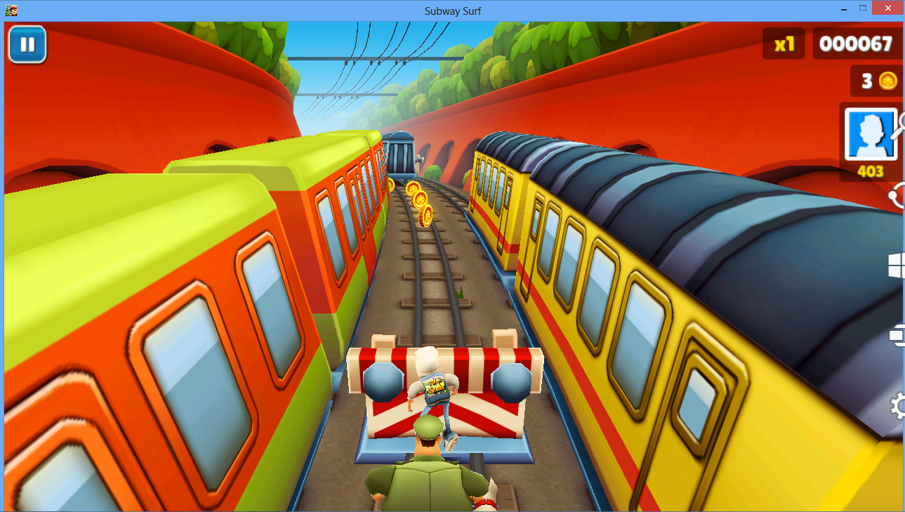 games like subway surfer for pc free download