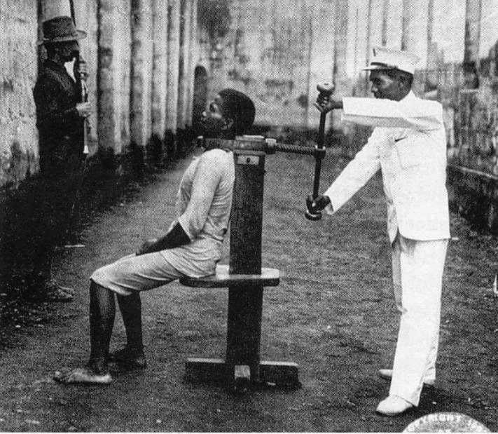 Spanish windlass is practiced in Spain as a method of execution, it is