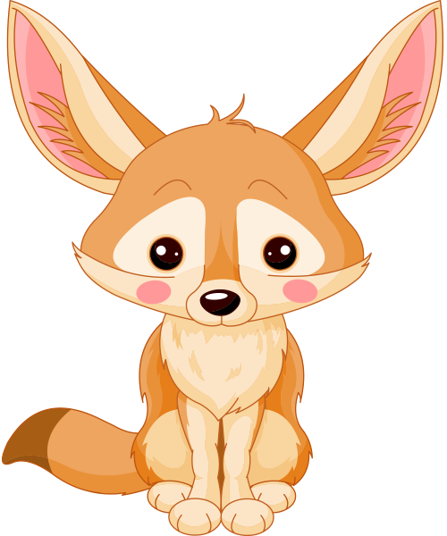 Cute Desert Fox