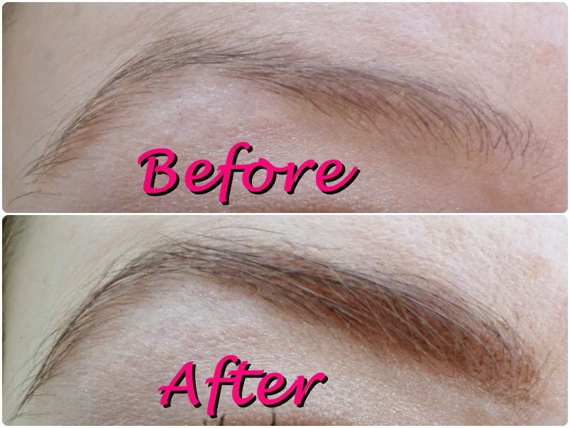 Billion Dollar Brows Hint of Tint Billion Dollar Brows Hint of Tint Tinted Brow Gel in Blonde Before & After
