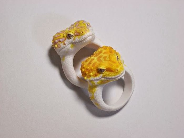 Finger Rings in the form of Animals | Jiro Miura Finger Rings in the form of Animals | Jiro Miura