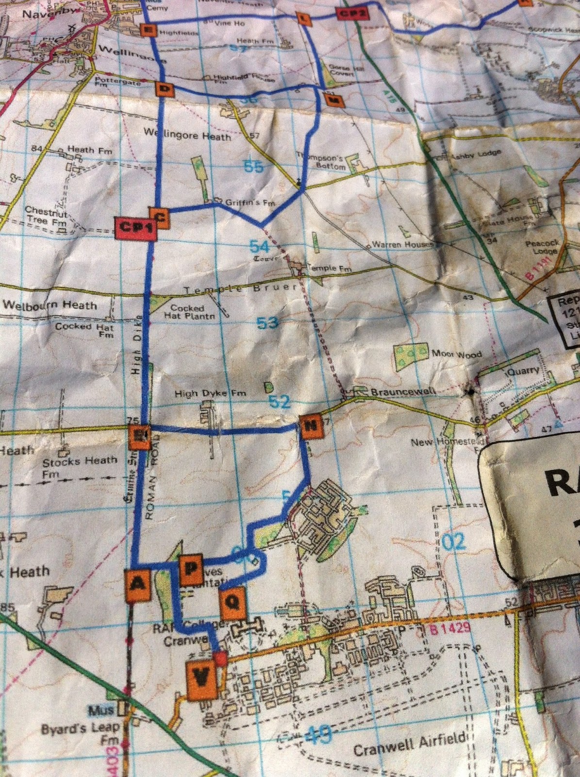 coastrider Roadtrip; RAF Cranwell Lincolnshire