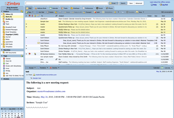 zimbra desktop a client error occured zimbra desktop a client error occured