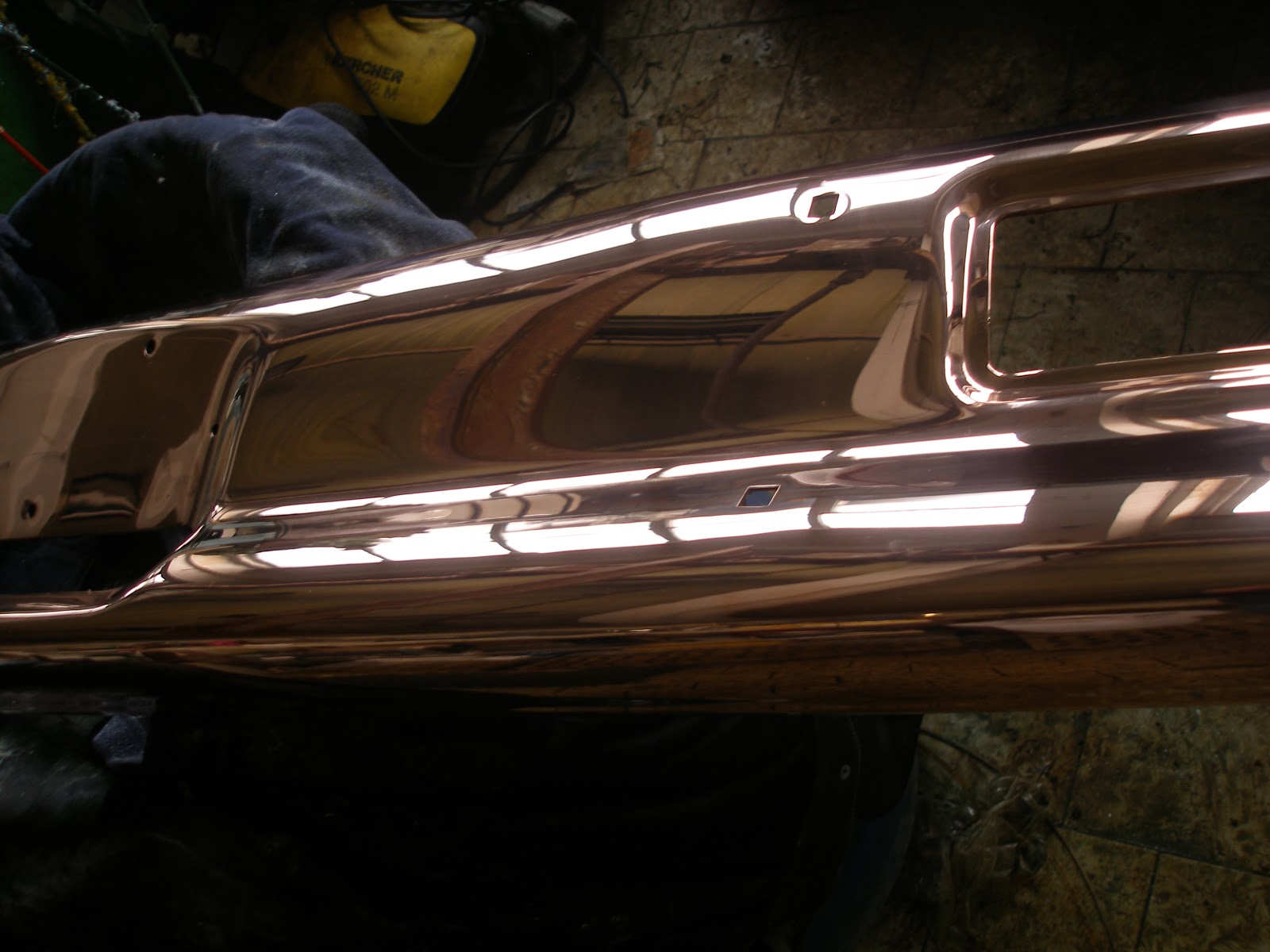 Rechroming Chrome Renovation Classic Car parts chrome plating