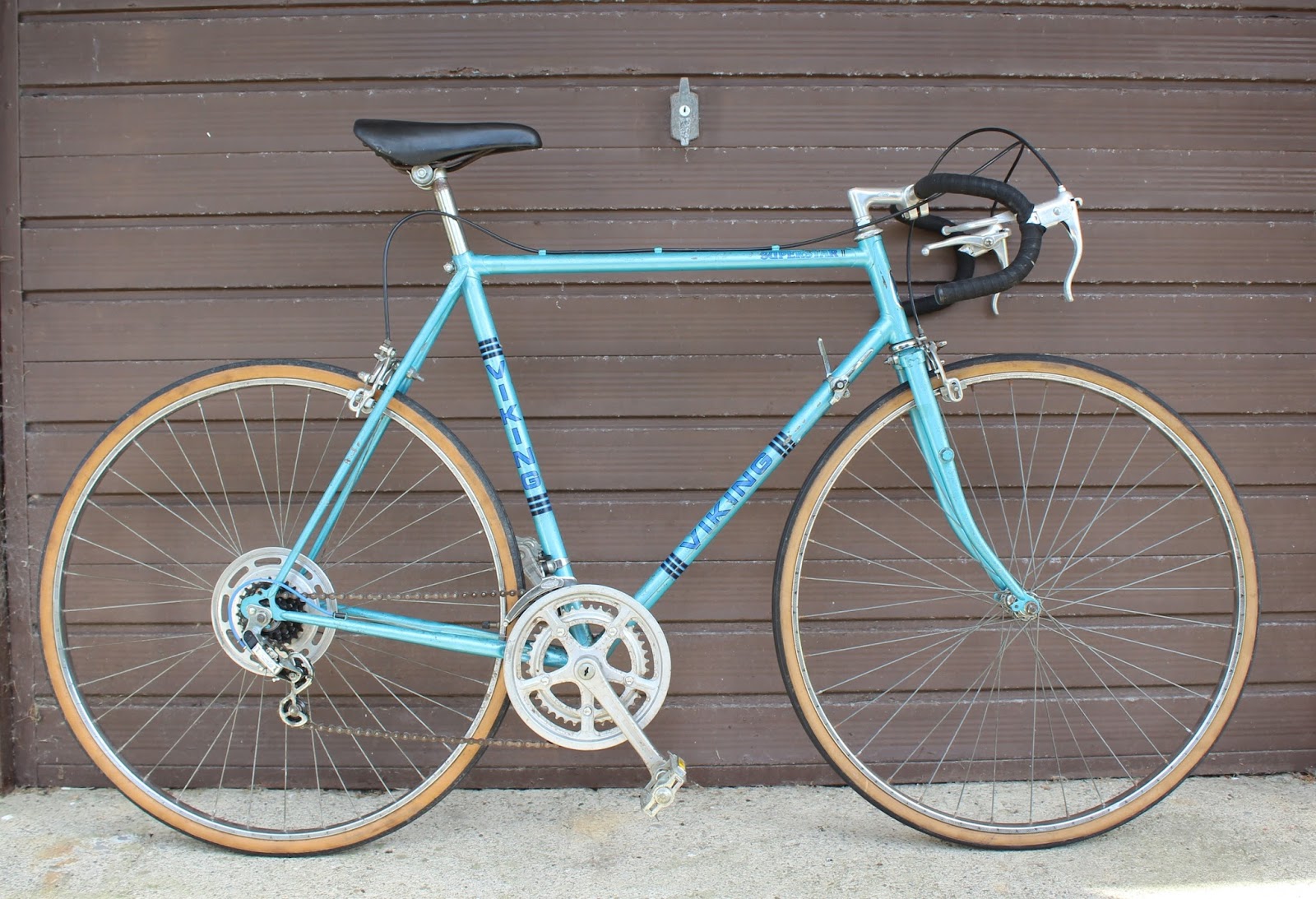 vintage viking bicycle