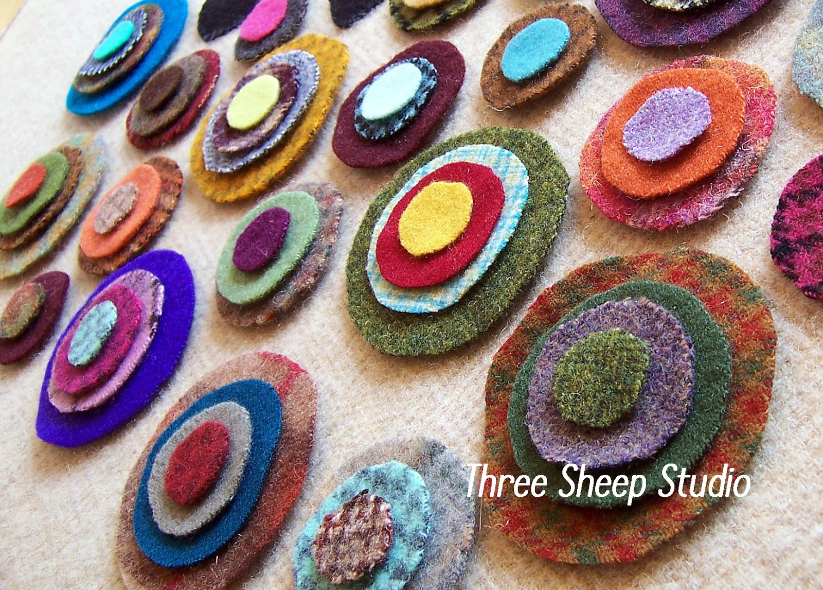 Three Sheep Studio A Simple Way To Cut Wool Pennies...