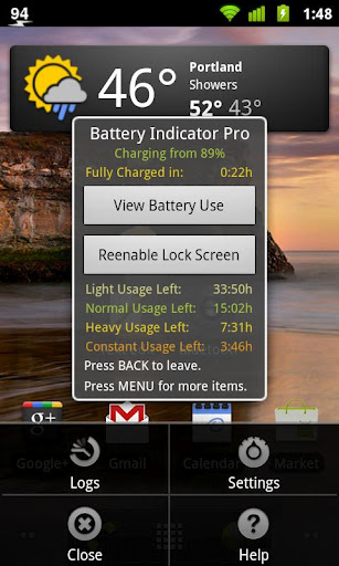 Battery Indicator Pro