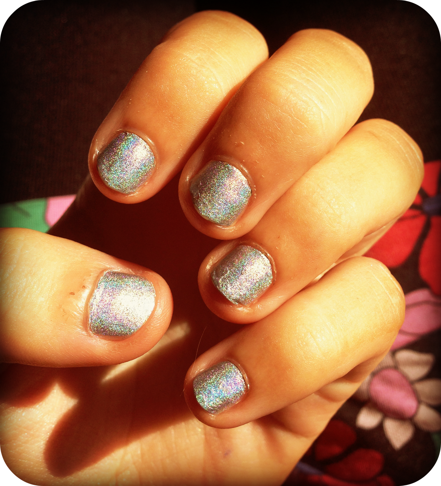 The Cosmetics Kitten: GOSH Holographic Nail Polish. :)