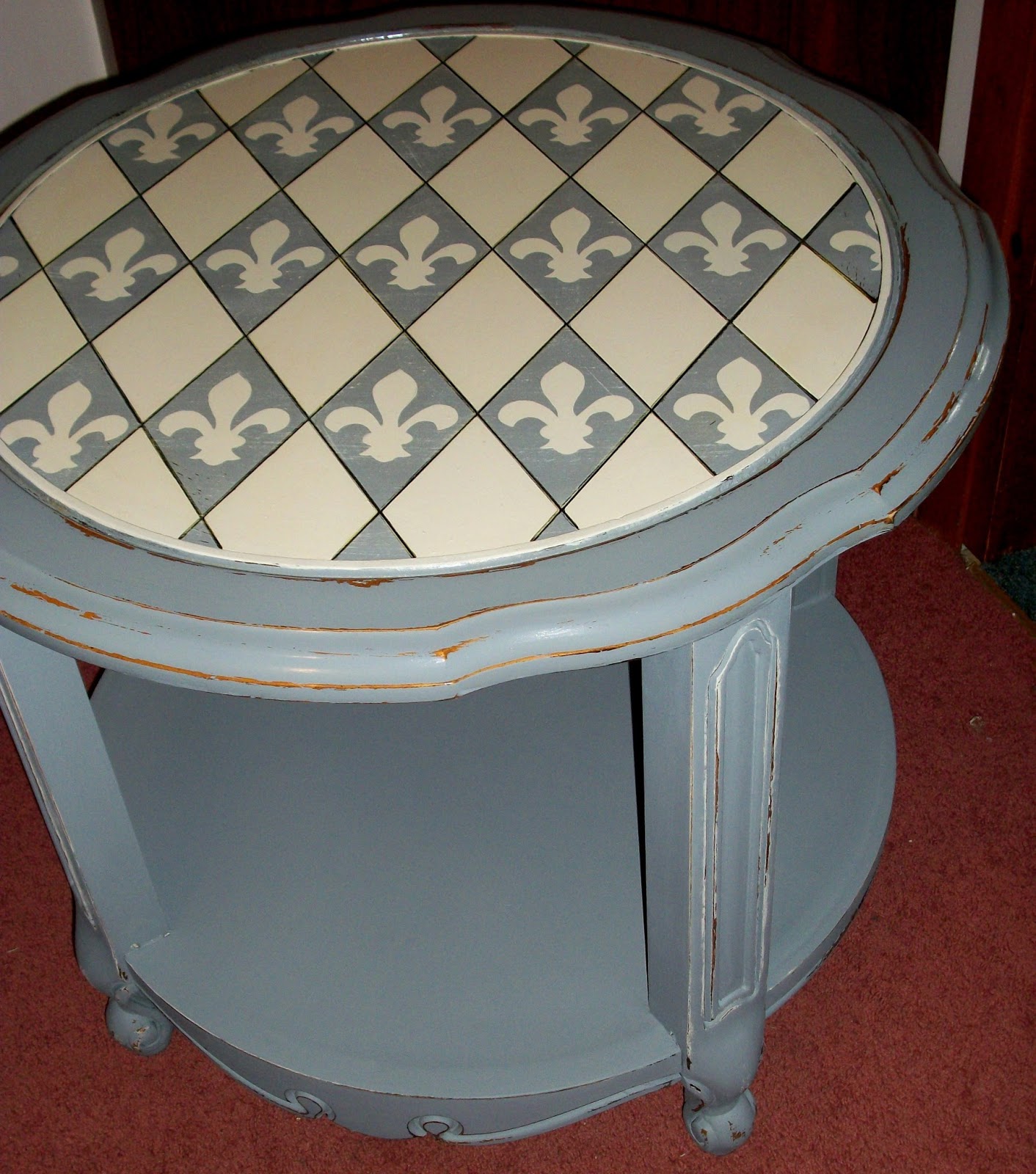 Fay Grayson Home Barrel Coffee Table Redux