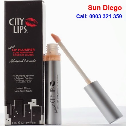 Son dưỡng môi collagen City Lips nhập khẩu từ Mỹ Son dưỡng môi collagen City Lips nhập khẩu từ Mỹ