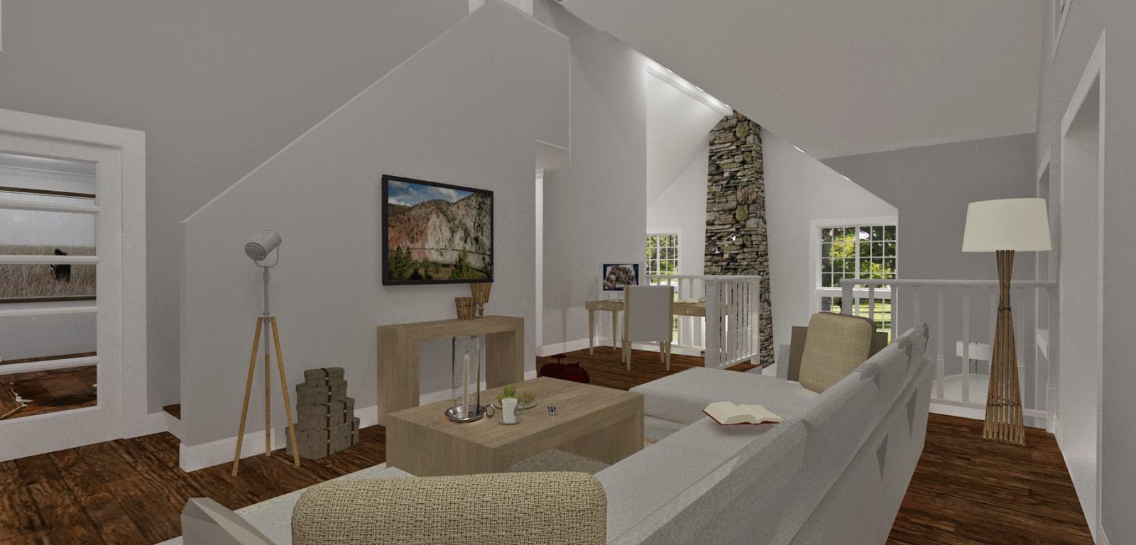 Den vita drömgården: bygglovshandlingar klara new england hus