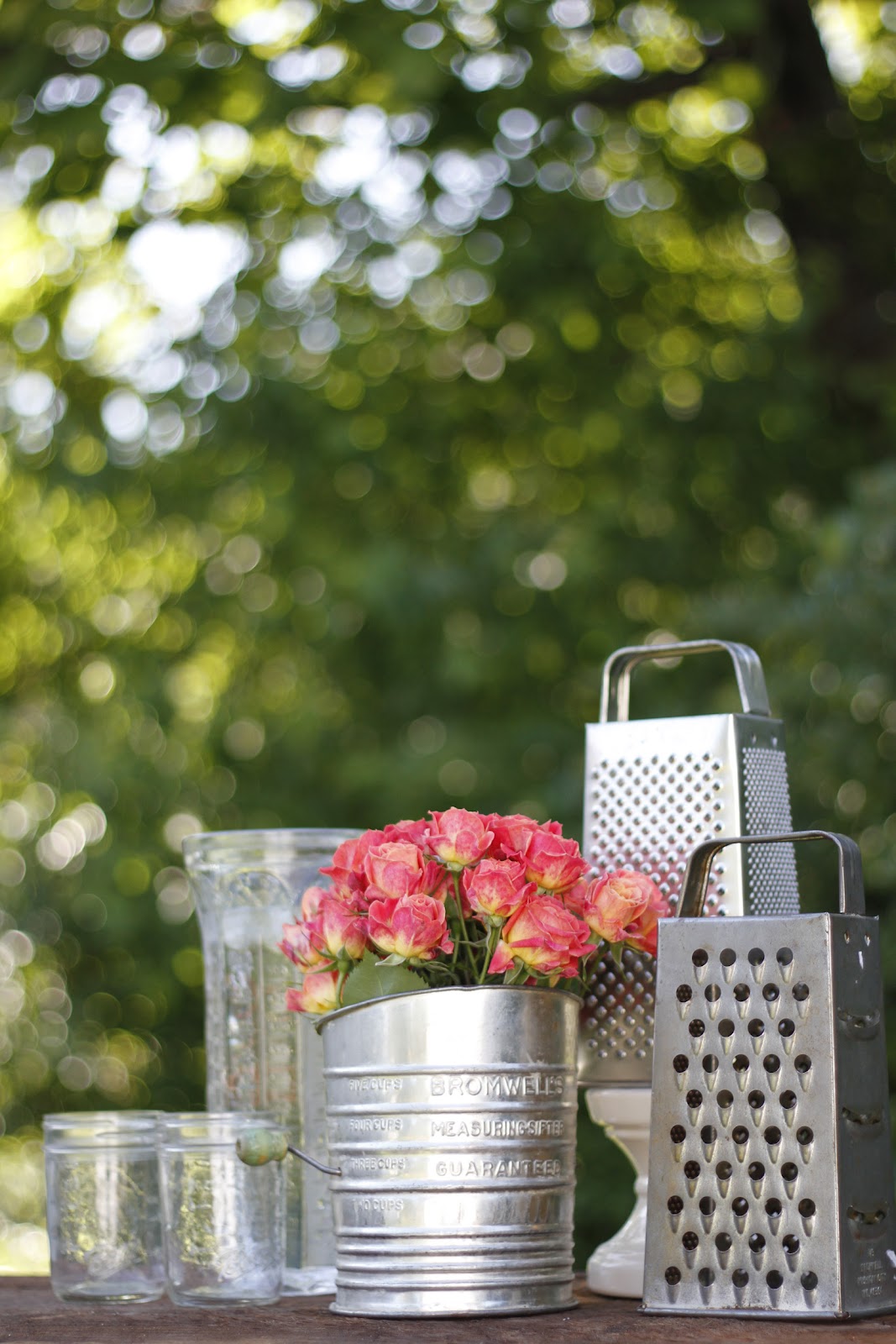 Hayseed Homemakin' Kitchen Utensil Centerpiece