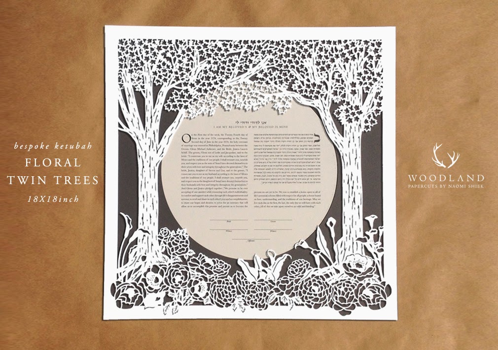 Woodland Papercuts The many versions of Twin Trees