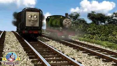 Locomotive Diesel Thomas and friends Percy train felt terrible funfair Calliope organ old scrap now