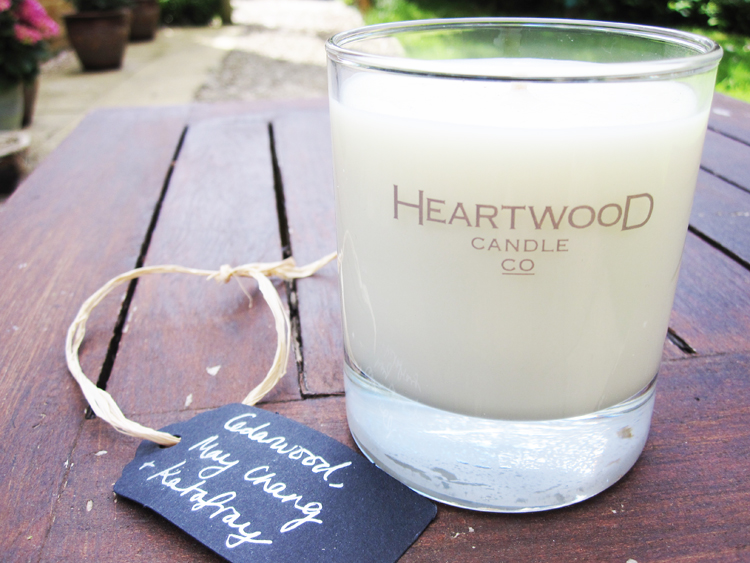 Currently Loving Heartwood Candle Company in Cedarwood, May Chang & Katafray review We Were