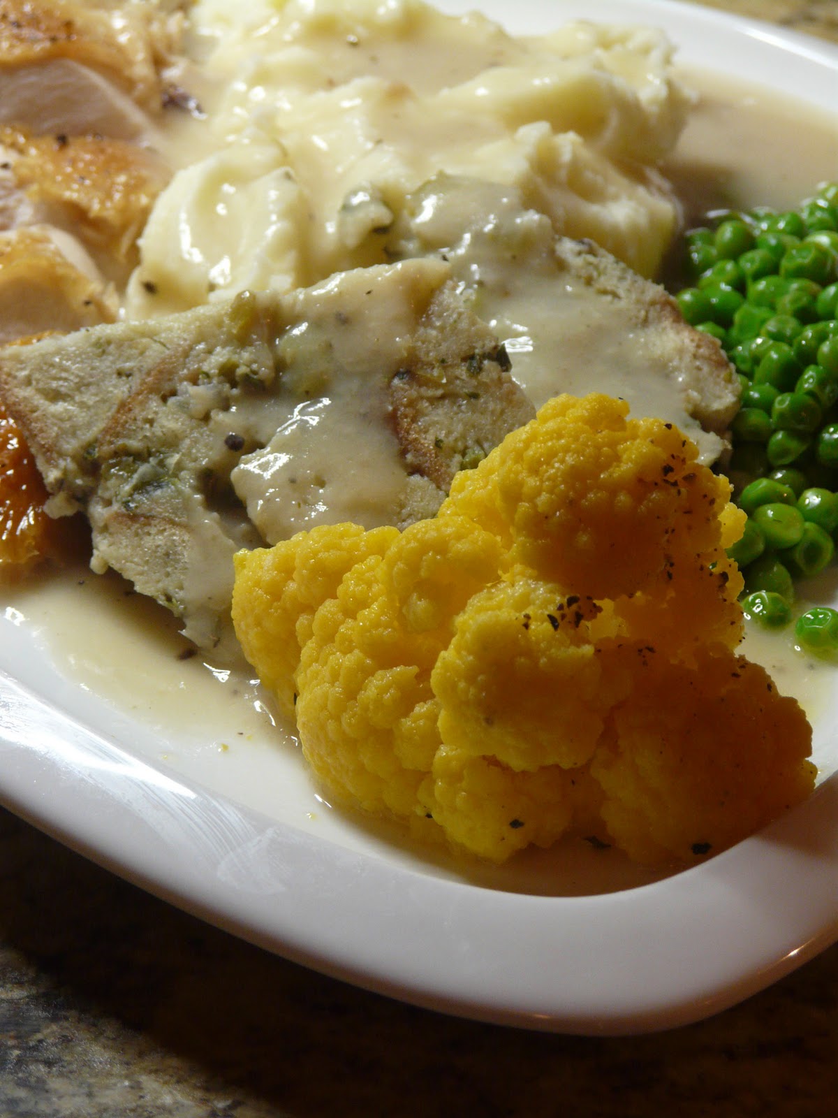 Thibeault's Table Roast Chicken Dinner with German Style Dumpling