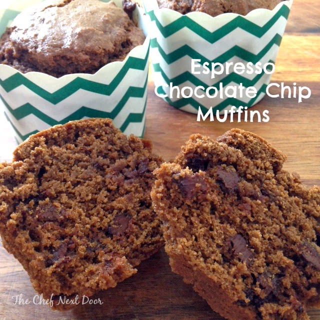 Jumbo Espresso Chocolate Chip Muffins