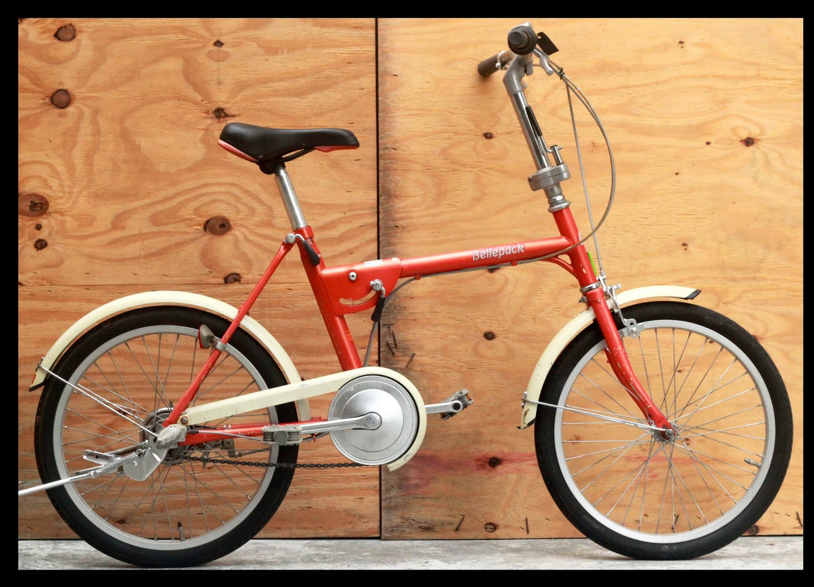 antique folding bicycle