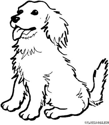 Line Drawing :: Clip Art :: Dog