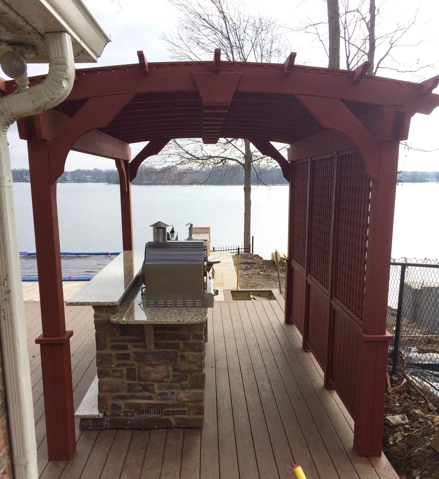 Outdoor Living Custom Outdoor Kitchen..... "That's Italian"