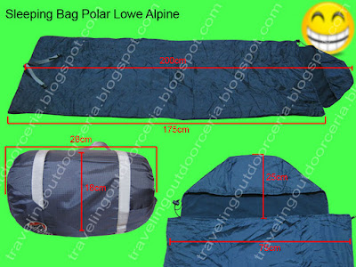 gambar sleeping bag polar tikar murah berkualitas detail
