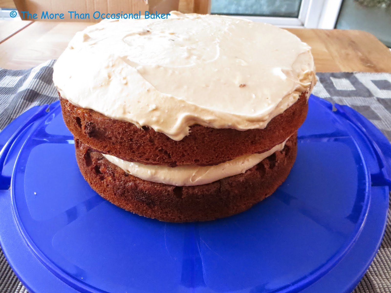 The more than occasional baker Banana, walnut and chocolate chip cake