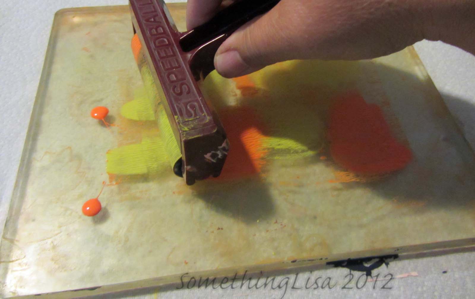 Gelli Plate Tutorial with Leaves