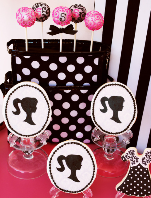 Barbie Silhouette Cake