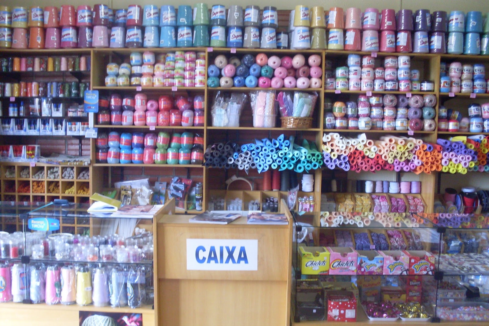 Criativa Armarinhos Um pouco da loja..