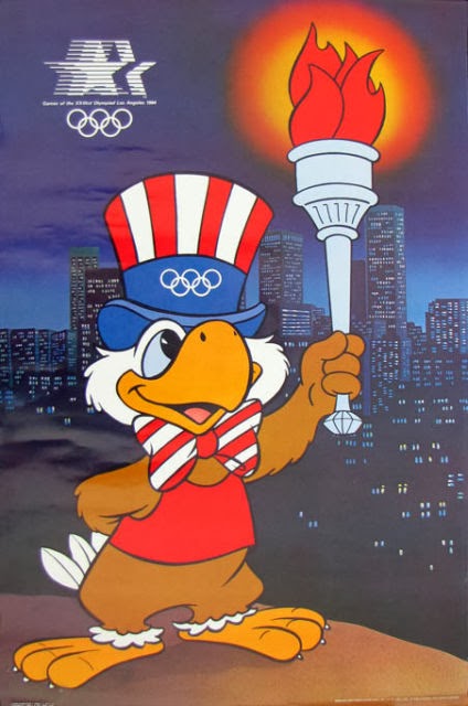 Sam the Olympic Eagle is the first thing that pops into your head, when anyone mentions the 1984 Summer Olympics