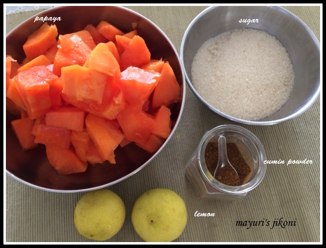 Mayuri's Jikoni 524. Papaya lemon jam